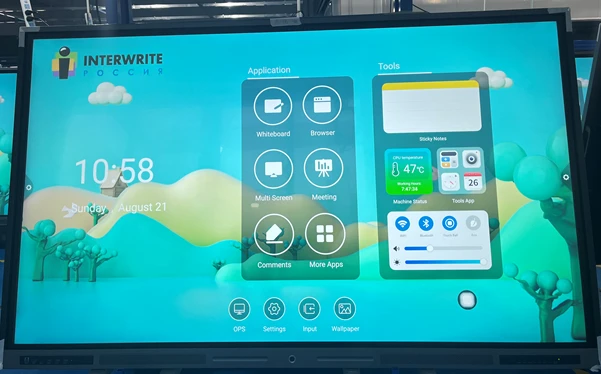 لوحة تفاعلية بشاشة تعمل باللمس - INTERWRITE MTM-65T9