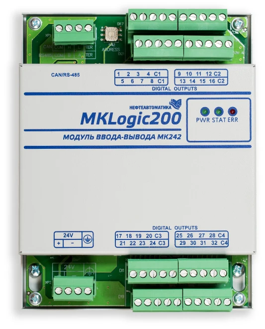 Контроллер программируемый логический MKLogic200®. Модуль ввода-вывода MK242