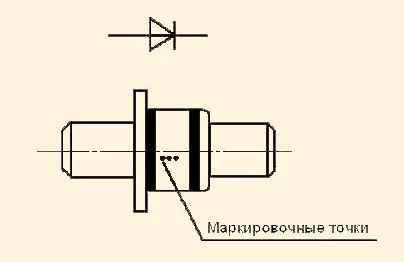 Диод СВЧ переключательный 2А536А-5-6