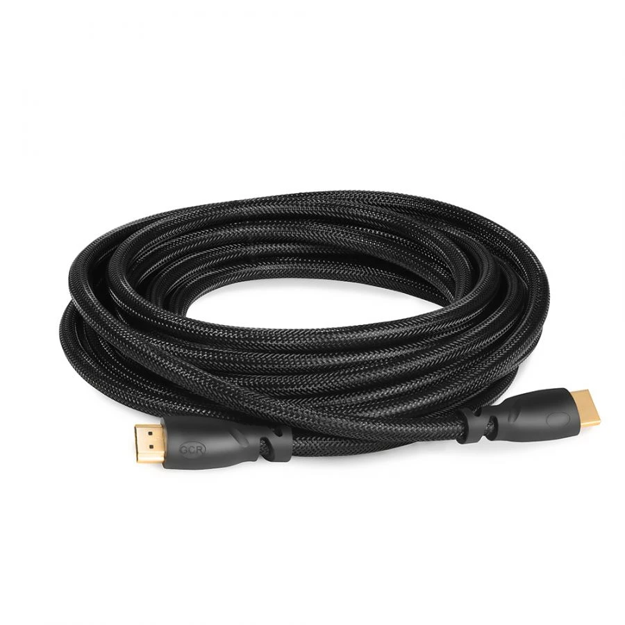 كابل HDMI عالي الجودة v2.0، نموذج GCR-HM800، نايلون