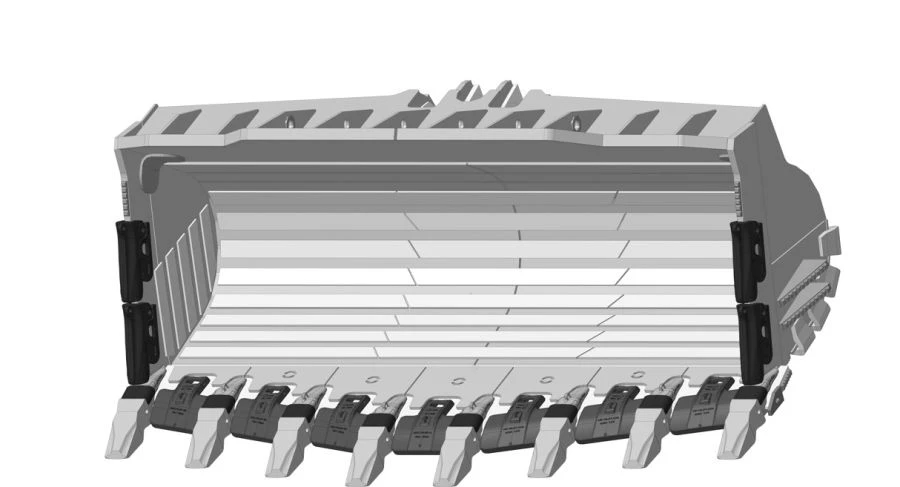 دلو صخور معزز للغاية 10.5م³ FLRX-80d-1150-goe-MA120