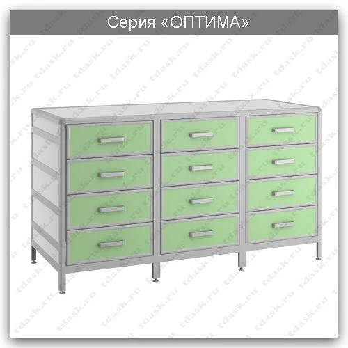 Стол-тумба лабораторный серии Оптима: СТ.01.07