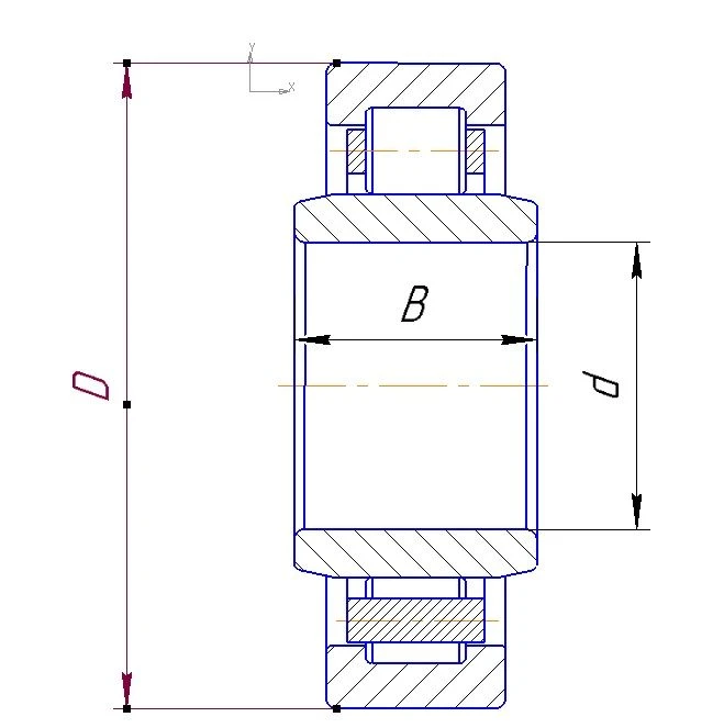 المحمل الدوار 86-2672944P1-TU 3900-A