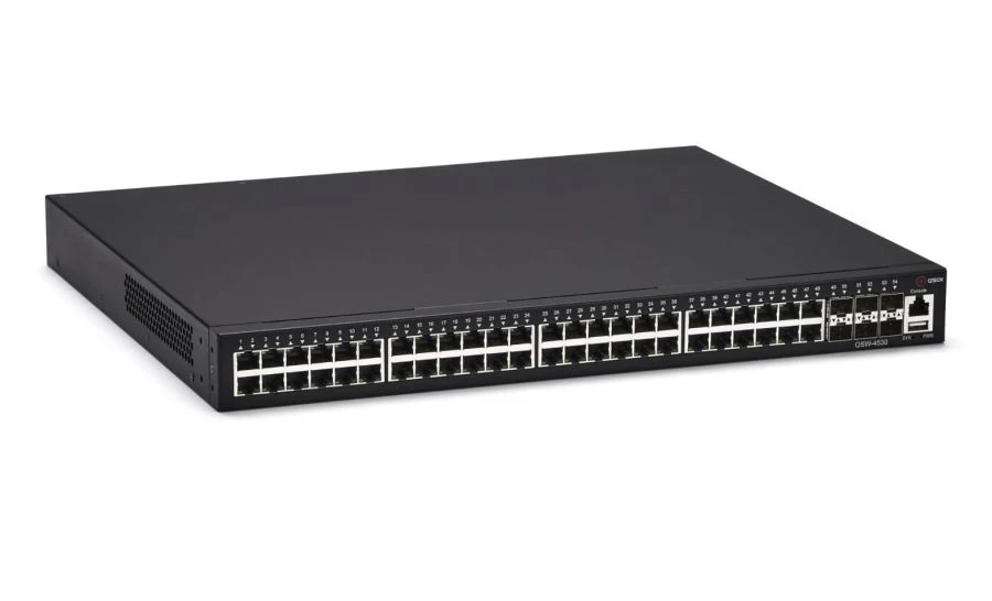 مفتاح مُدار من المستوى 3 مع دعم PoE QSW-4530-54TX-POE