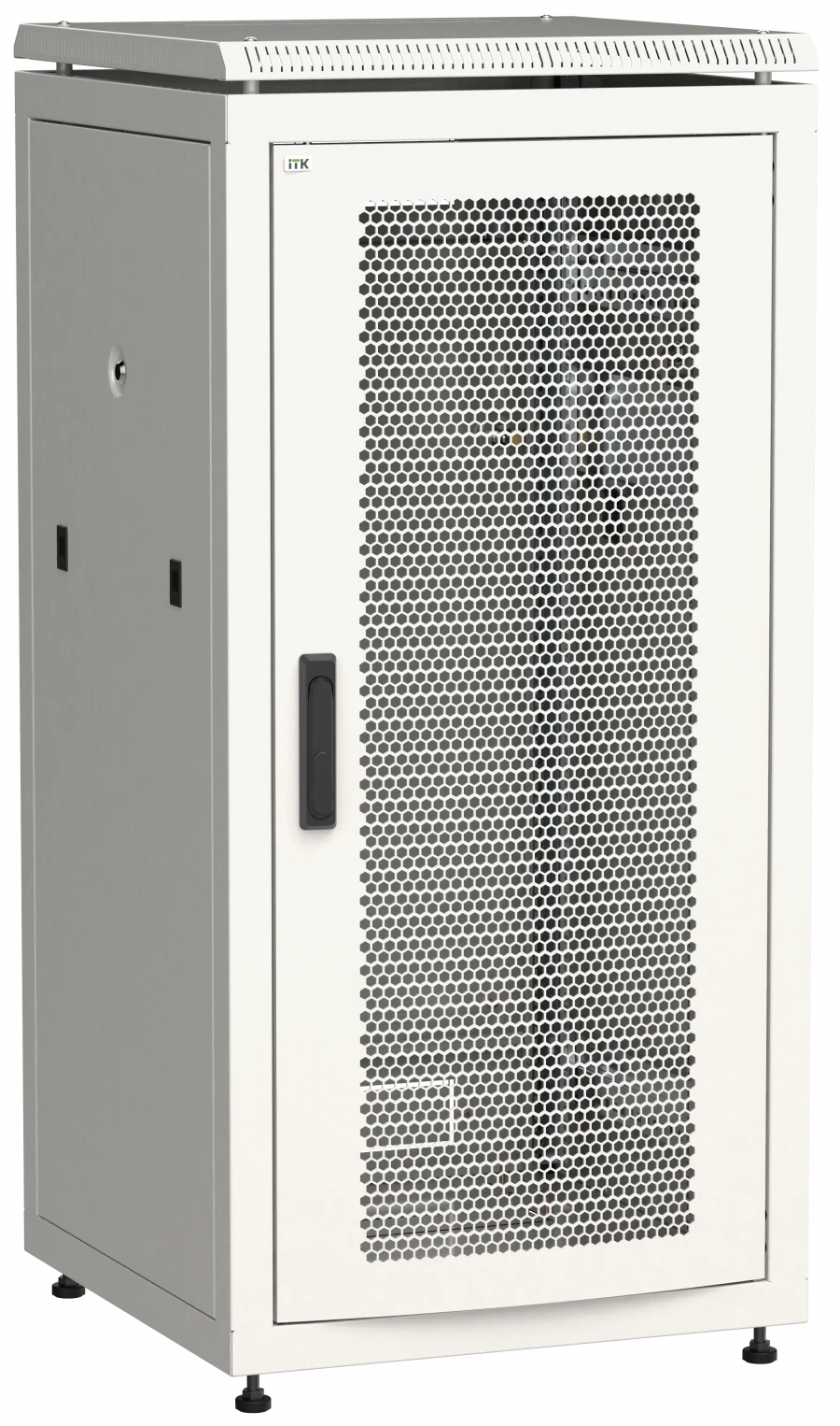 19" Network Cabinet LINEA N 18U 600x800mm with Perforated Door - LN35-18U68-P