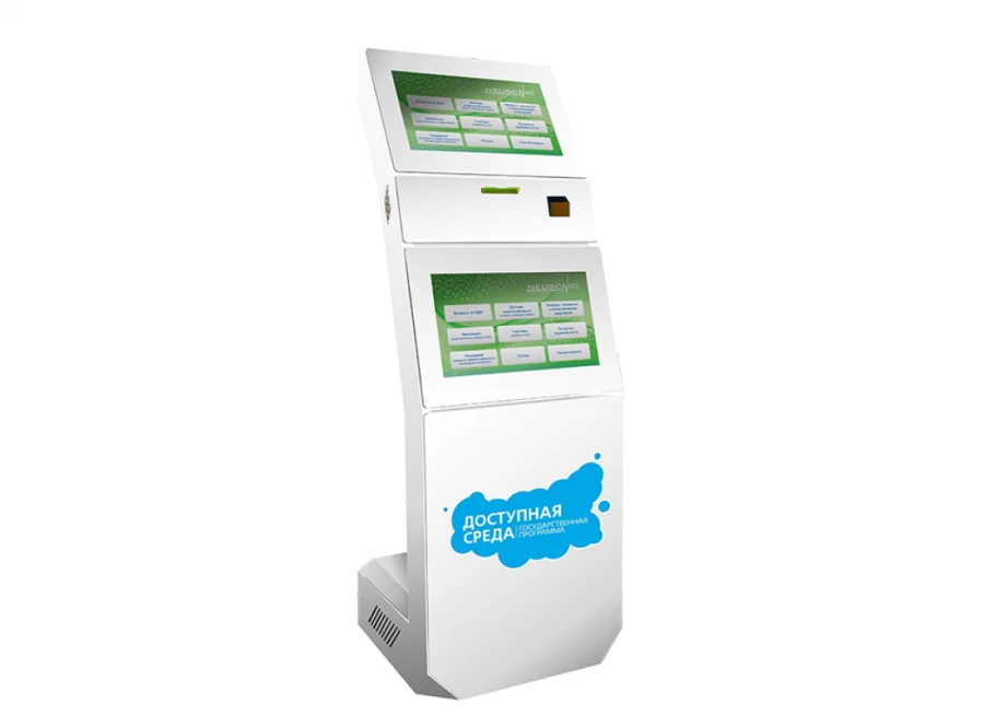 Neuroniq TNR-30/1-21.5-F Duo Touch Terminal with Dual 21.5" Screens