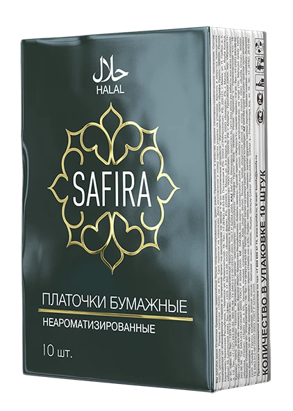 مناديل ورقية بيضاء ثلاثية الطبقات غير معطرة للاستخدام اليومي - عبوة خضراء