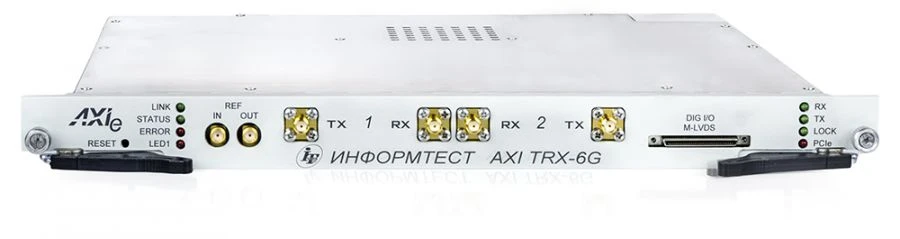 جهاز الإرسال والاستقبال المودولي AXIe TRX-6G