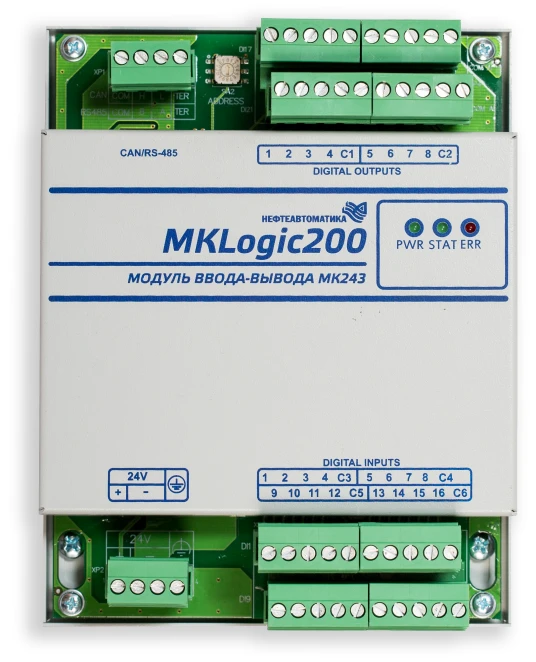 Контроллер программируемый логический MKLogic200®. Модуль ввода-вывода MK243