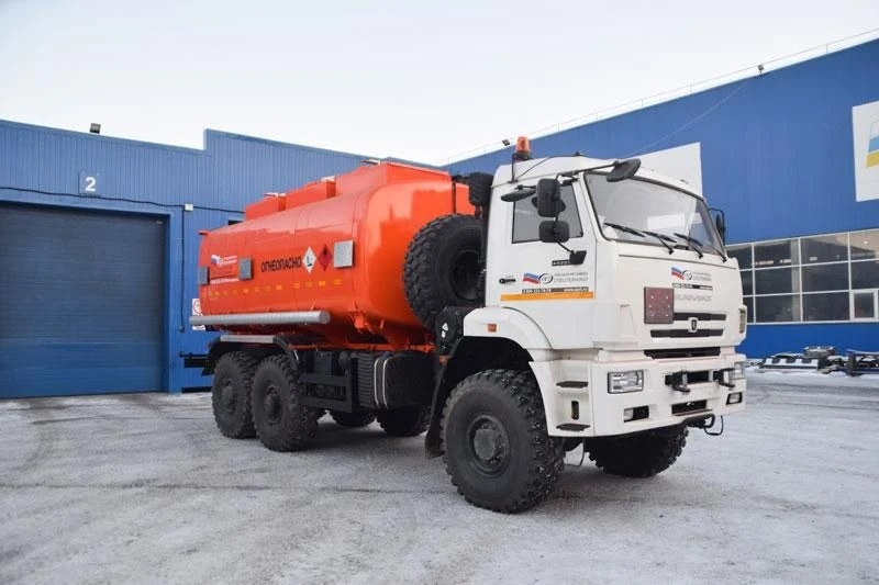 Автотопливозаправщик (АТЗ), марка УЗСТ, тип 6619-67 на шасси КАМАЗ 65222-53