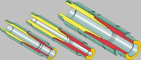 قفل ملحوم لأنابيب الحفر مع خيوط يمينية ويسارية ZP-92-34