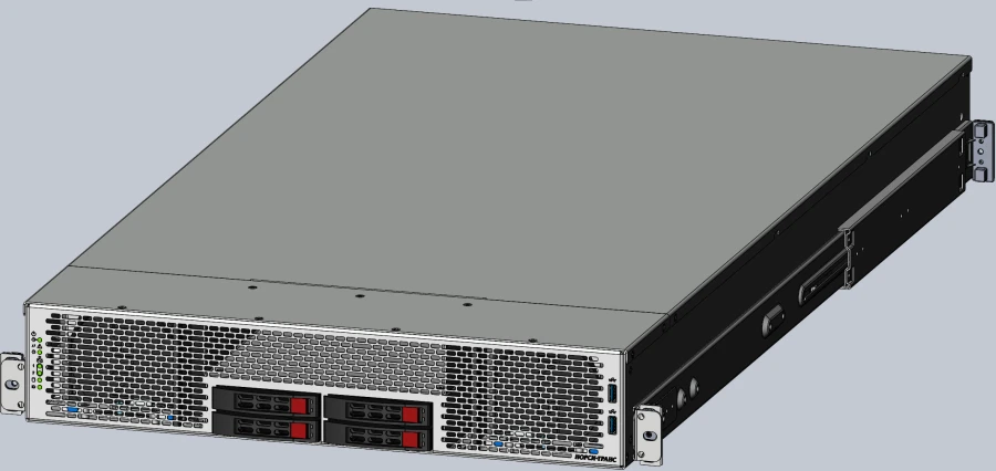 Серверное шасси многомодульное НТ «Паладин-GPU», НИКА.466533.442