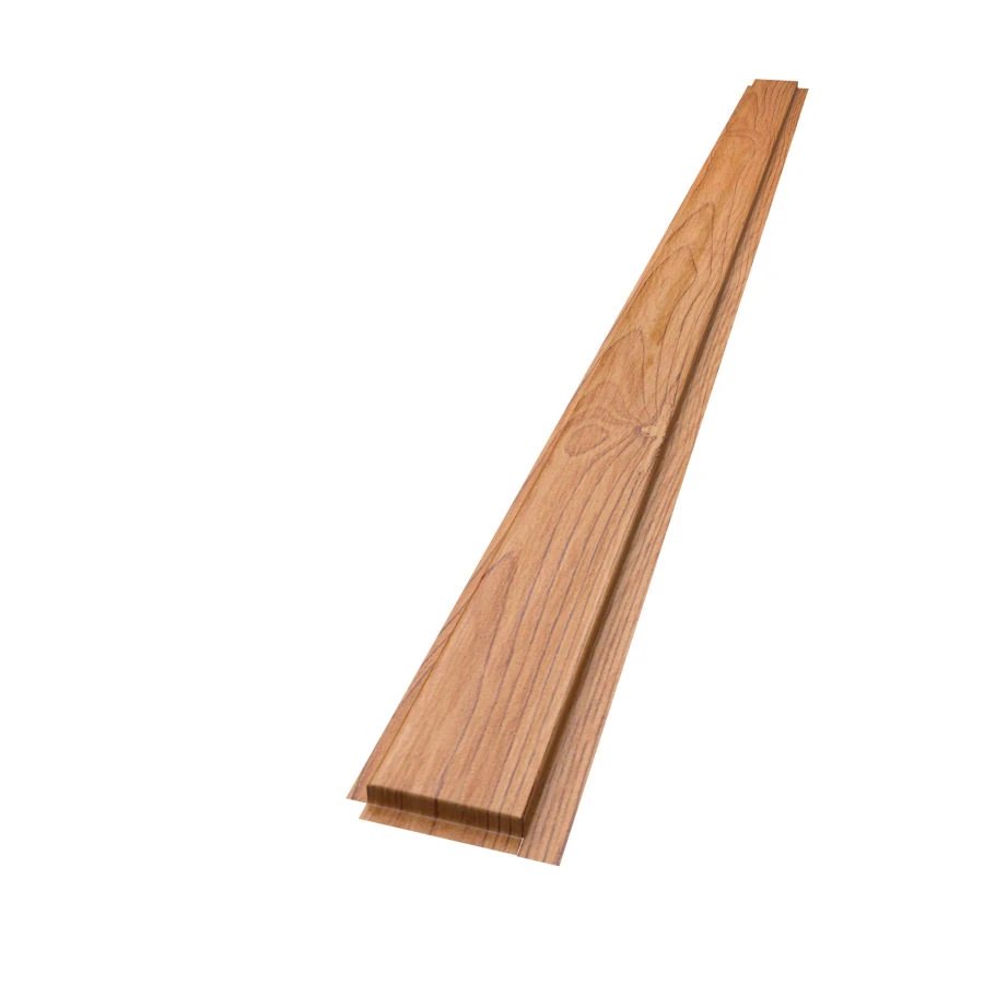 YAR Panel Linear Metal Cladding Narrow Walnut 145x2470mm