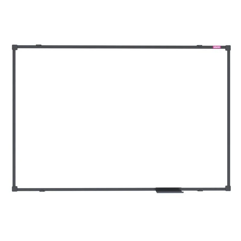 اللوح المغناطيسي الأبيض 90x120 سم Attache BlackFrame