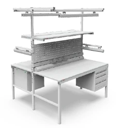 Industrial Metal Furniture Series OSTROV with Additional Equipment Model SNP0
