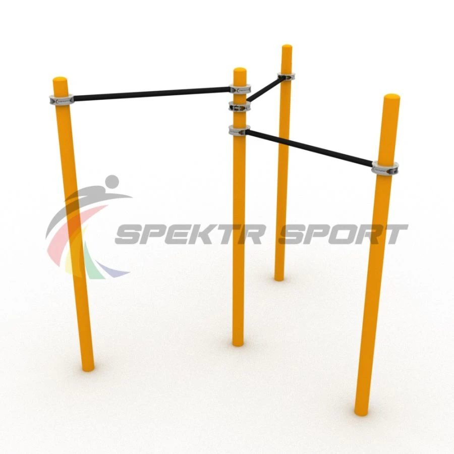 محطة تمارين مع ثلاثة أعمدة سحب SP WRK-22_76mm