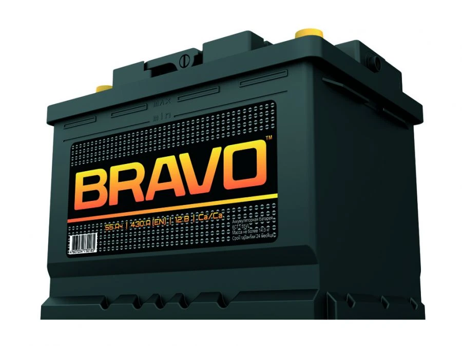 بطارية بدء التشغيل الرصاصية الحمضية 6ST-55VL BRAVO