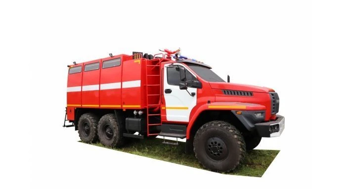 Автомобиль рукавный пожарный АР-2 (5557), на шасси Урал 5557-6151-70, 5557-6151-72, 5557-6151-74, 5557-6151-76