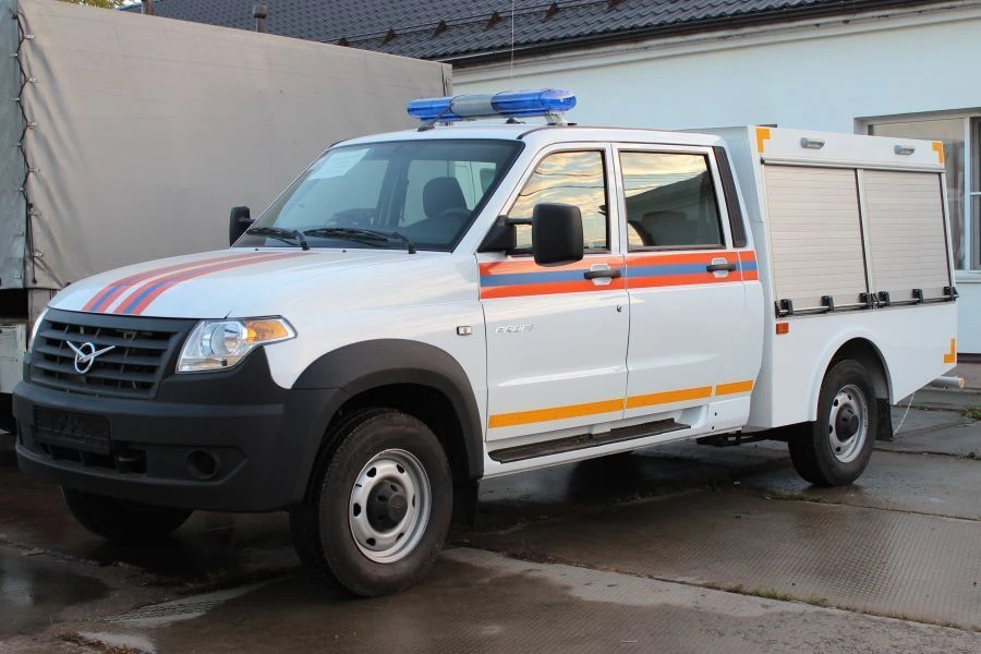 Автомобиль аварийно-спасательный АСА 4 (236324), тип 4344А2 на шасси УАЗ 236324