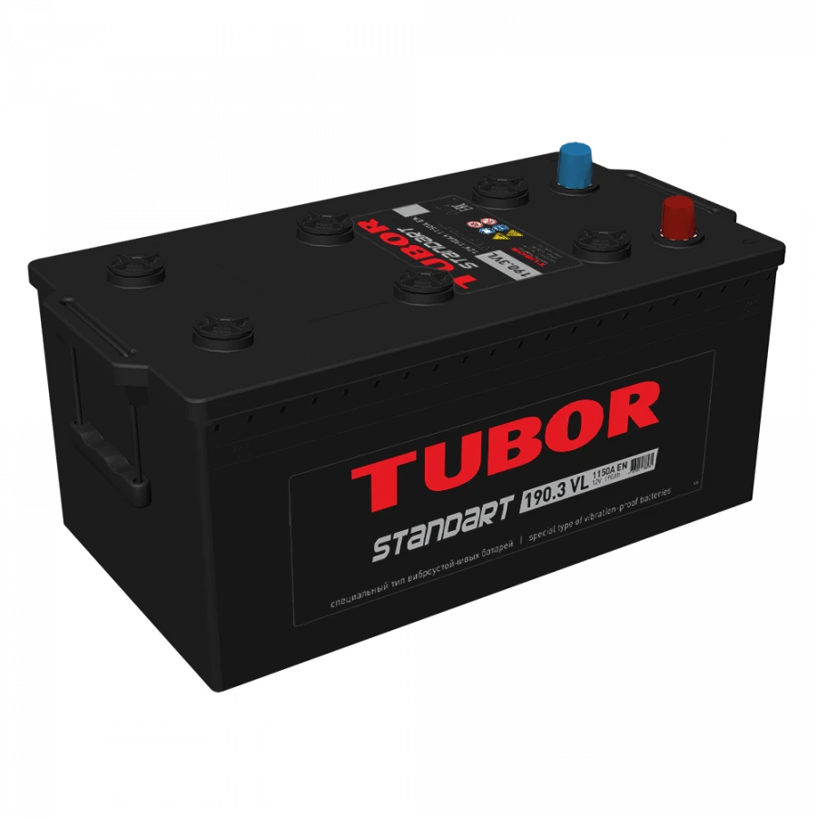 Tubor Standart Lead-Acid Starter Battery 6ST-190.3(4) VL