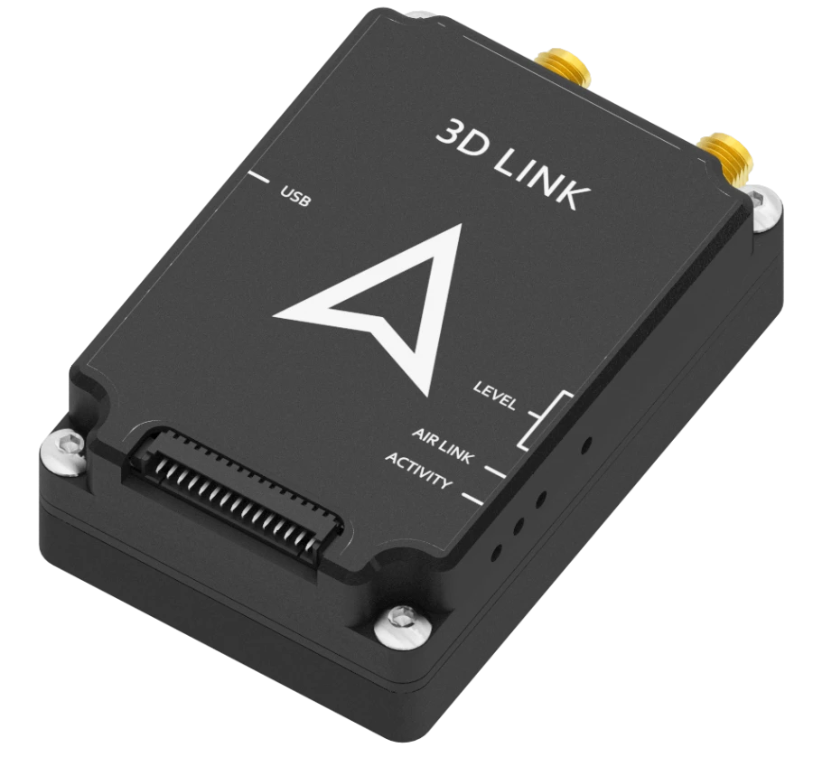 مودم 3D Link لربط الفيديو والبيانات مع الطائرات بدون طيار والروبوتات
