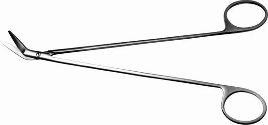 Rott-Smith Horizontal Curved Vascular Scissors 40° Model 11-394-19