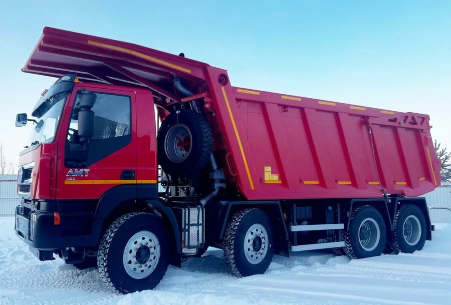 СПЕЦИАЛИЗИРОВАННЫЙ, АВТОМОБИЛЬ-САМОСВАЛ AMT N.V. 752901, Колесная формула 8х4 (Российские комплектующие: Кабина 5801306459, Рама