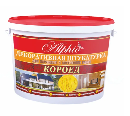 Штукатурка акриловая Короед Alphio 2,0