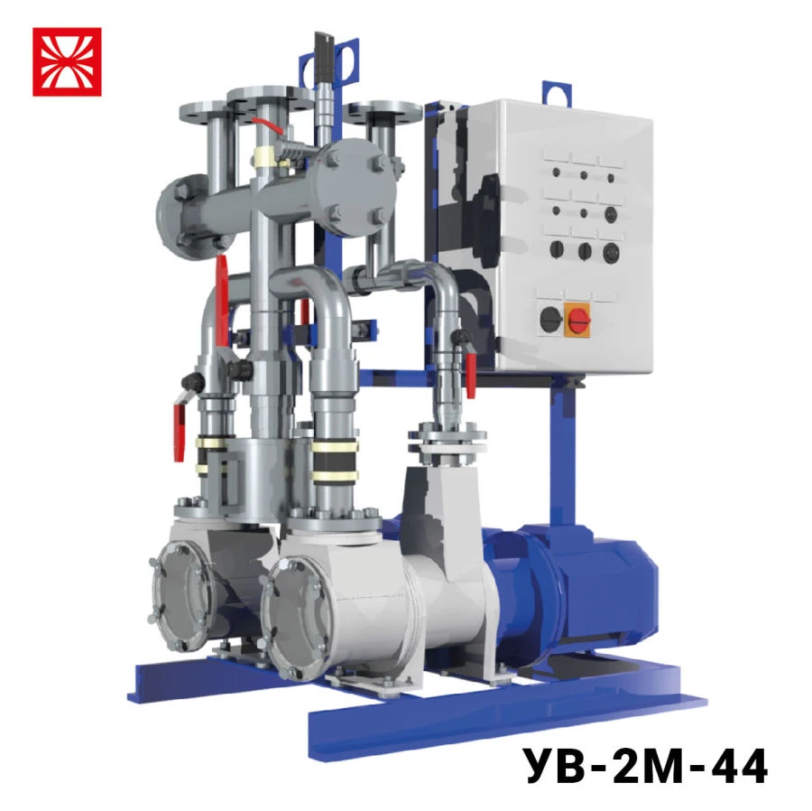 محطة ضخ فراغية مع مضخات تمزيق "UV-2M-44