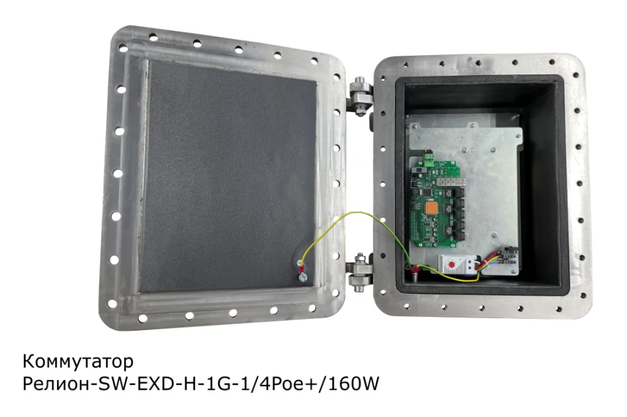 مفتاح مُدار مقاوم للانفجار، ريلون-SW-EXD-N-1G-1/4Poe+/160W