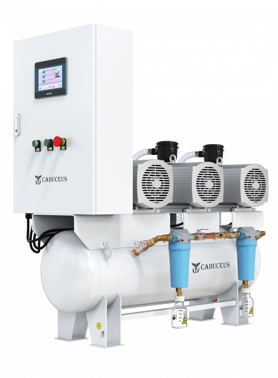 Caduceus MiniVAC Vacuum Station 3/10, 3x0.37 kW, 10 m³/h, 150 MPa
