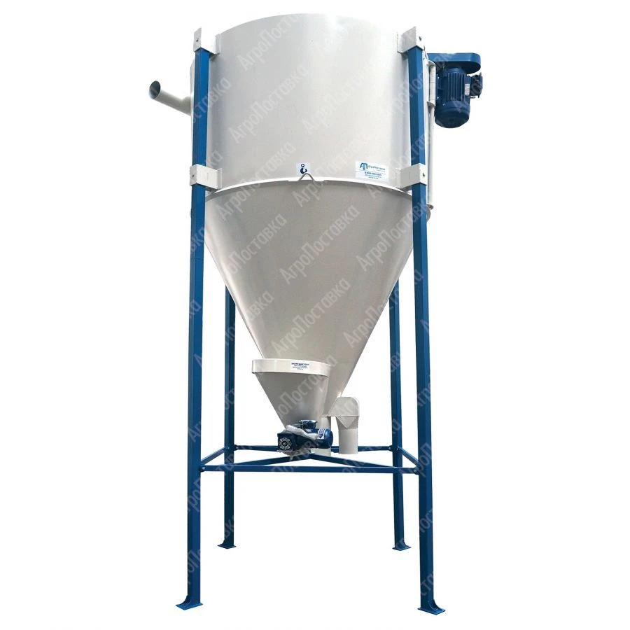 خلاط لولبي عمودي SVSH-5.5SVP للخلطات الجافة