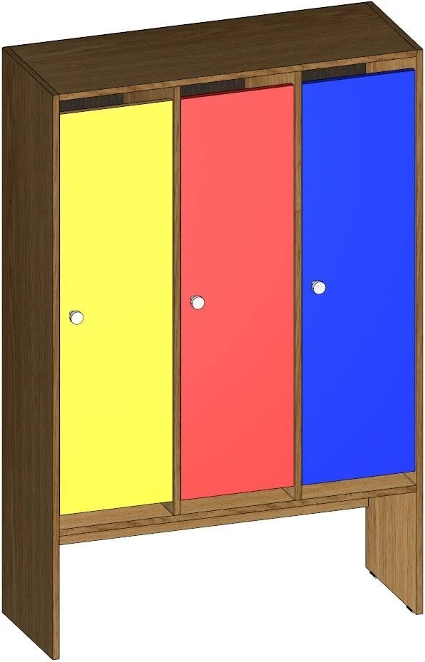 Children's Wooden Furniture Wardrobe by DSK-Furniture
