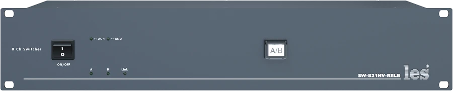 SW-821HV-RELB - Релейный коммутатор для HD/SD-SDI, DVB-ASI и CVBS сигналов. 8 каналов 2 в 1. Удаленное управление по Ethernet и 