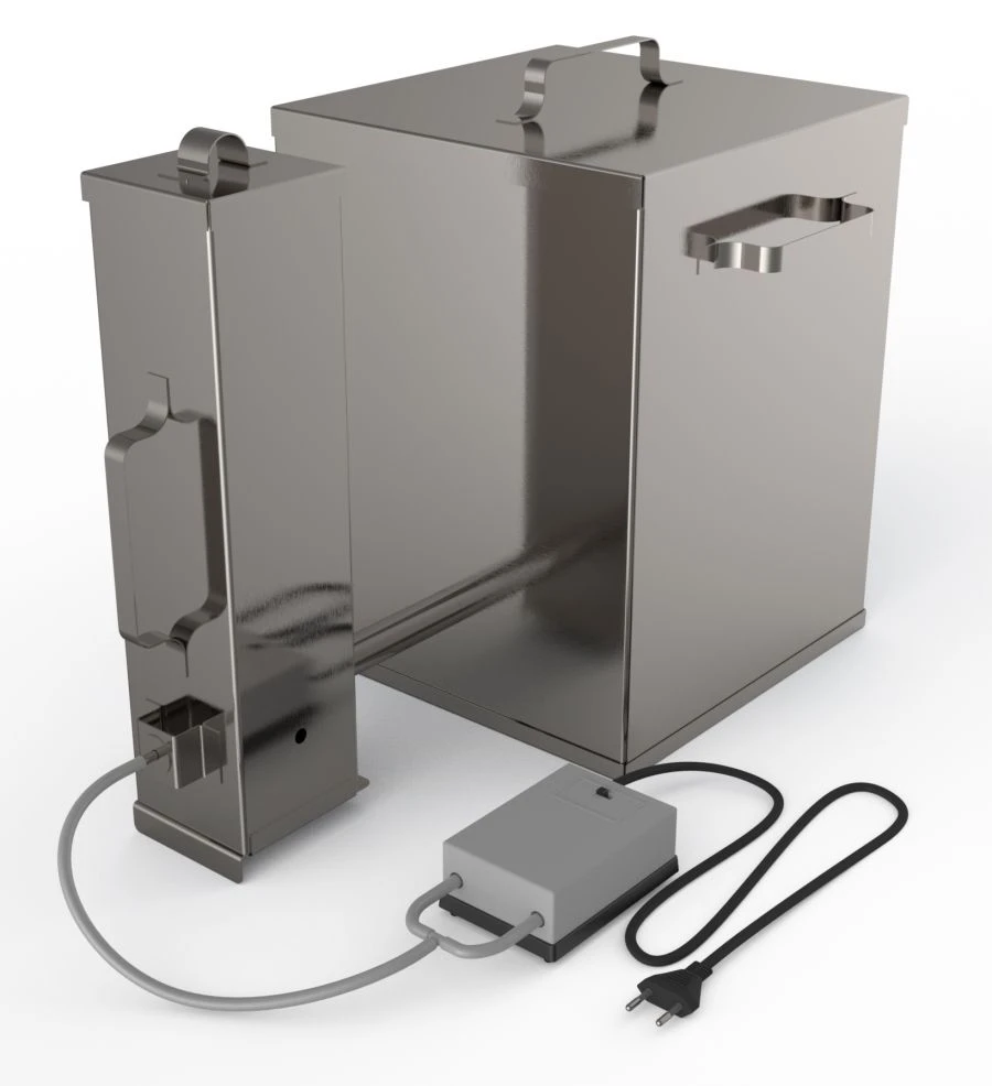 Коптильня (нержавеющая сталь) холодного копчения ТМ Kukmara, 400/300/300мм
