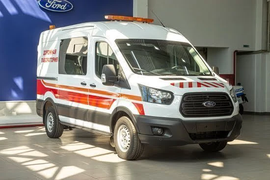 Автомобиль специальный, тип 2327, модификация 23275A на базе ТС: Ford Transit FCD 350L EF (ЦМФ полной массой 3500 кг); Ford Tran