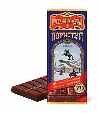 Шоколад Элитный горький пористый 90г