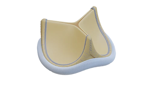 Xenopericardial Biological Heart Valve Prosthesis "UniLine" on Flexible Support Frame