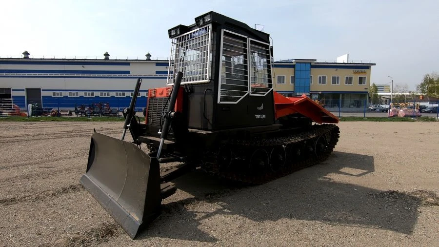 آلة الجر الزاحفة مع شفرات البلدوزر TLP-4M-034-07