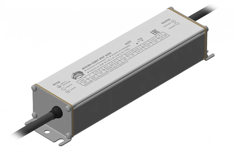 Waterproof LED Power Supply Argos IPS80-1050T IP67