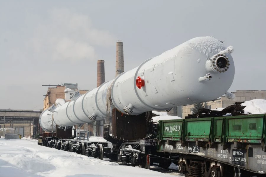 Колонна отпарная К02 чер.11391(41)-7176201К91-АМ-02-122.00.000 ТУ 3600-012-00220575-2002