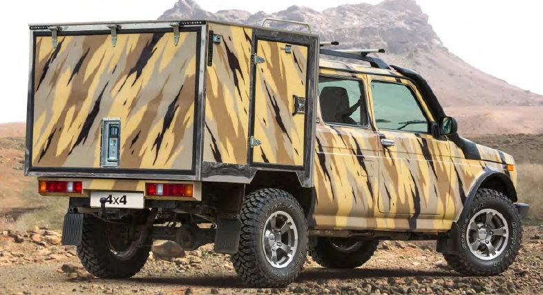 Транспортное средство ВИС LADA 4х4 фургон, тип 2346, модификация 234610 (грузовой фургон с боковой дверью)