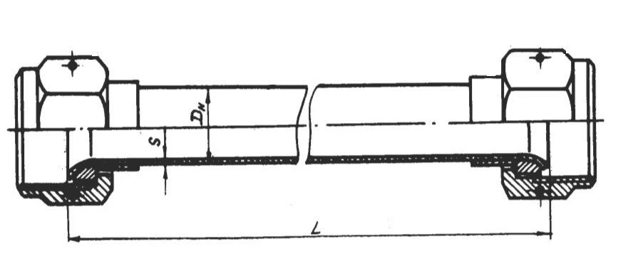 أنابيب مجمعة لأنظمة الهيدروغاز (ГОСТ 13954-74)