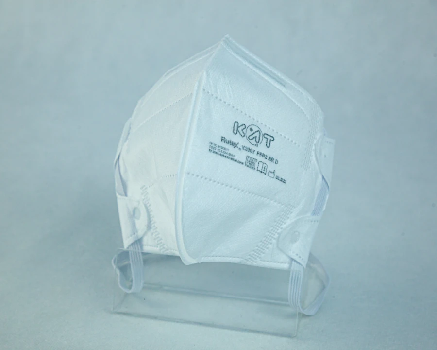 قناع نصفي فلتر (رذاذ) Rutex® V2007 FFP2 NR D