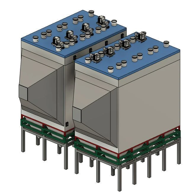 Электрофильтр TBP/S‐1x3.0-3x3.75‐1x11.7/1x11.6‐14.0‐300/400