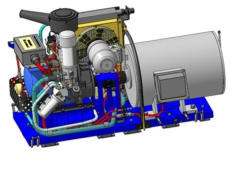 وحدة ضاغط دوارة لولبية AKRV 3.2/10-1000 U2 M2