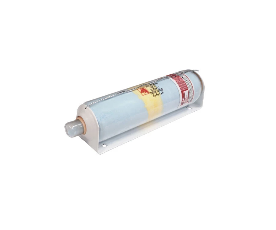Automatic Powder Fire Extinguishing Device OSP-1 "Mini" UHL2.1 TU 4854-002-08578309-93 (with Holder for Railways)