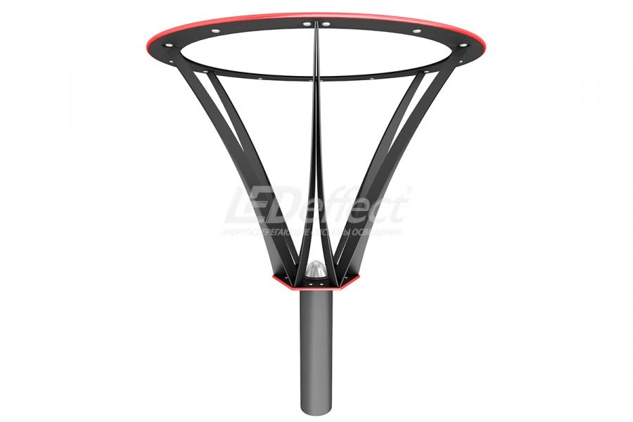 مصباح أرضي LED بمصدر ضوء منعكس، كاشطين ميني LE-STU-36، 27-57 واط
