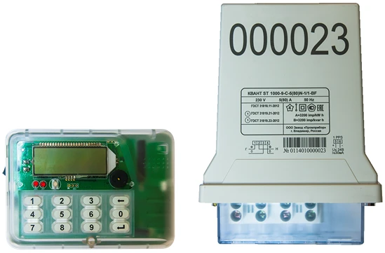 Счетчик электрической энергии КВАНТ ST1000-9-C-5(80)N-1/1-Bxxxxxx 
