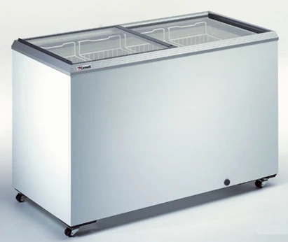 ثلاجة تجميد، علامة "KLIMASAN"، نموذج D 400 DFSG FF